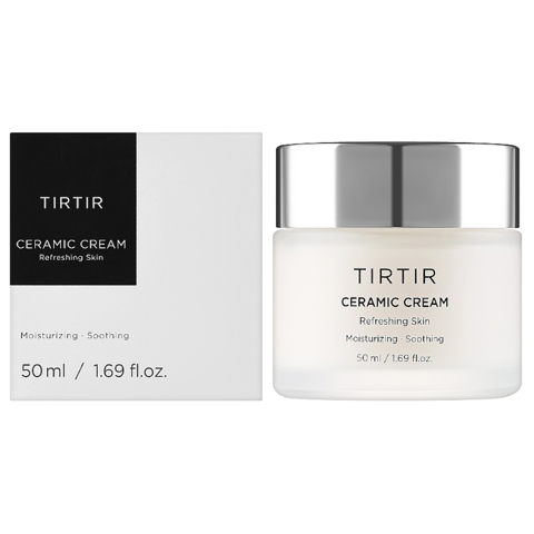TIRTIR CERAMIC CREAM REFRESHING SKIN MOISTURIZING SOOTHING (50ml)  