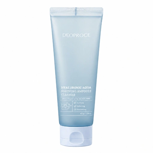 2368 DEOPROCE HYALURONIC AQUA SOOTHING AMPOULE CLEANSER (150gr)