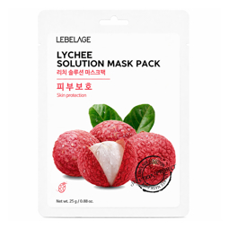 LEBELAGE LYCHEE SOLUTION MASK PACK (25gr * 10ea)