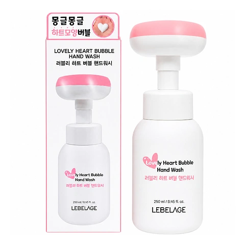 LEBELAGE LOVELY HEART BUBBLE HAND WASH (250ml)