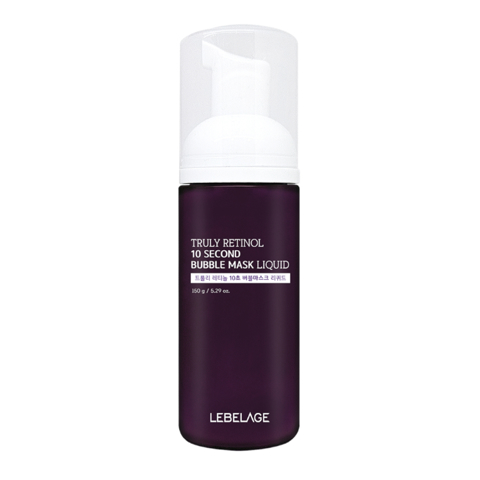 LEBELAGE TRULY RETINOL 10SECOND BUBBLE MASK LIQUID (150gr)