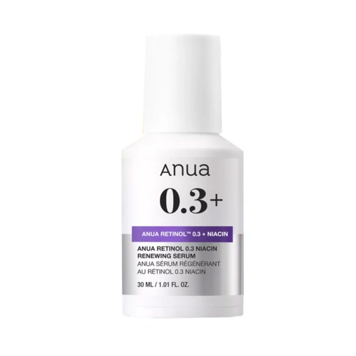 ANUA RETINOL 0.3% + NIACIN RENEWING SERUM (30ml)