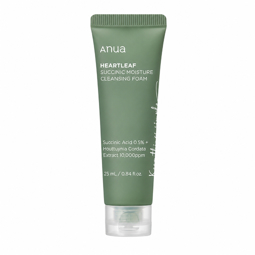 ANUA HEARTLEAF SUCCINIC MOISTURE CLEANSING FOAM (25ml)