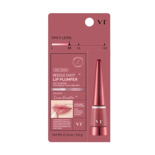 VT COSMETICS # USAGI PINKREEDLE SHOT LIP PLUMPER (4,6gr)