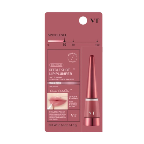 VT COSMETICS # USAGI PINKREEDLE SHOT LIP PLUMPER (4,6gr)