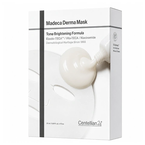 CENTELLIAN24 MADECA DERMA MASK TONE BRIGHTENING FORMULA (25ml * 10ea)