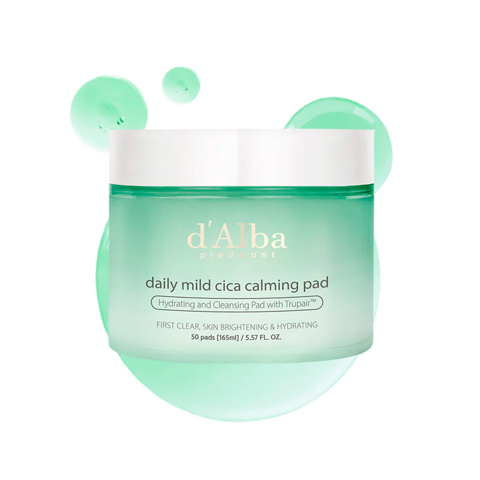 [SALE] D'ALBA DAILY MILD CICA CALMING PAD (50ea) повреждена упаковка