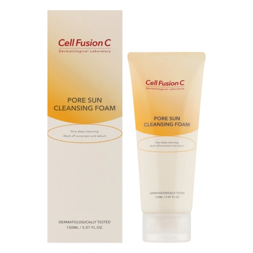 CELLFUSION C PORE SUN CLEANSING FOAM (150ml)