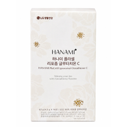 LG HOUSEHOLD & HEALTH CARE HANAMI PLACELL LIPOSOMAL GLUTATHIONE C (63gr) (4.5gr * 14ea)