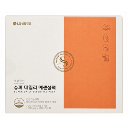 LG HOUSEHOLD & HEALTH CARE SUPER DAILY ESSENTIAL-PACK (70gr) (750mg x 1 tablet + 500mg x 1 tablet) x 56 packet)