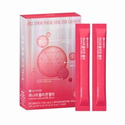 LG HOUSEHOLD & HEALTH CARE VITAL GARDEN HANAMI COLLAGEN JELLY (420gr) (15gr * 28 Sticks)