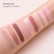 O HUI #02 MOOD PINK REAL COLOR EYE PALETTE (5.4gr)
