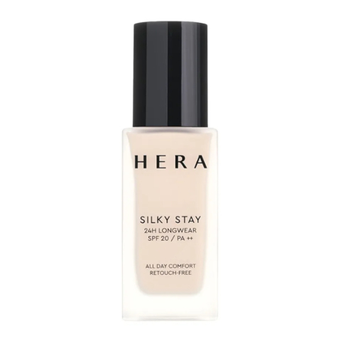 HERA #19N1 LIGHT VANILLA SILKY STAY 24H LONGWEAR FOUNDATION SPF20/PA++ (30gr)