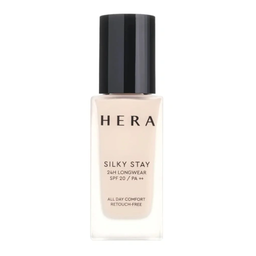 HERA # 21C1 ROSE VANILLA SILKY STAY 24H LONGWEAR FOUNDATION SPF20/PA++ (30gr)