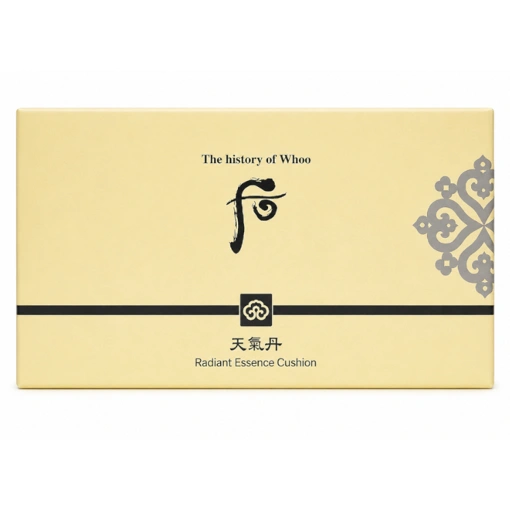 THE HISTORY OF WHOO #23 CHEONGIDAN RADIANT ESSENCE CUSHION SPECIAL SET SPF50+/PA+++ (2ea * 15gr + Brush + Pouch)