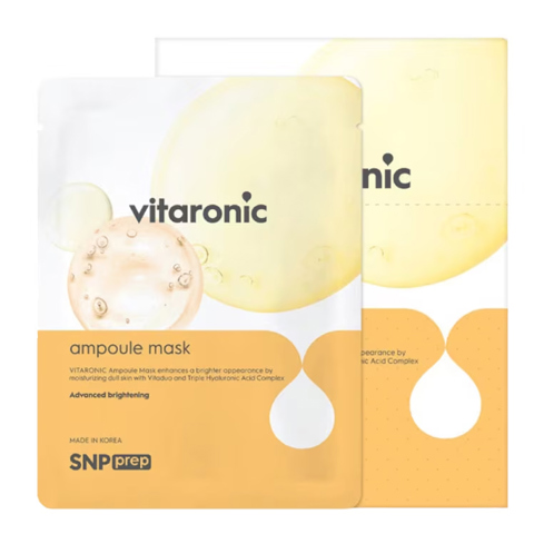 [SALE] SNP PREP VITARONIC AMPOULE MASK (25ml * 10ea)