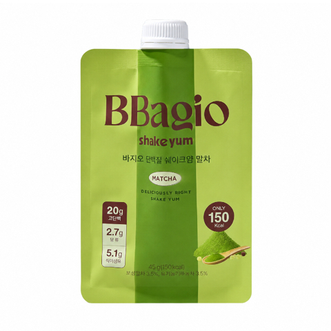 BBAGIO SHAKE YUM #MATCHA (45gr)