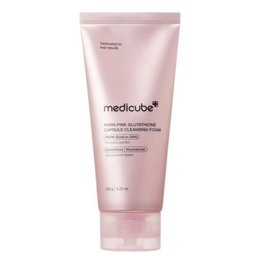 MEDICUBE PDRN PINK GLUTATHIONE CAPSULE CLEANSING FOAM (120gr)