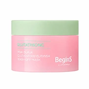 JUNG SAEM MOOL BEGINS PINK GUAVA GLUTATHIONE BLEMISH WASH-OFF MASK (90gr)