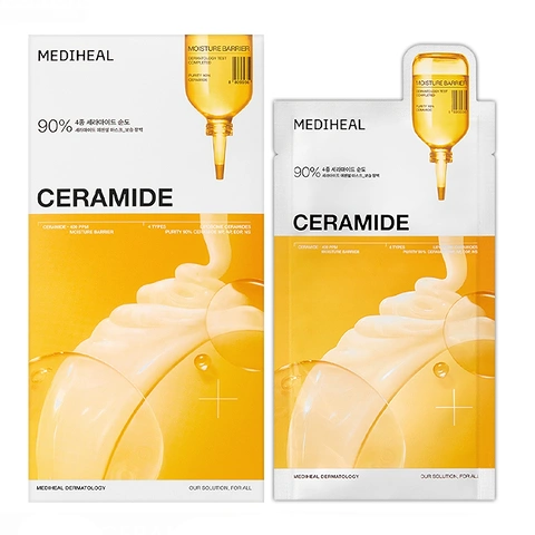 MEDIHEAL CERAMIDE ESSENTIAL MASK MOISTURE BARRIER (24ml * 10ea)