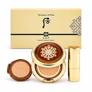THE WHOO #21 CHEONGIDAN RADIANT ESSENCE CUSHION SPECIAL SET SPF50+ PA+++ (15g × 2ea + Brush + Pouch)