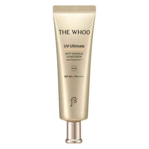 THE HISTORY OF WHOO UV ULTIMATE ANTI-WRINKLE SUNSCREEN NAD POWER 24™ SPF50+ / PA++++ (50ml)