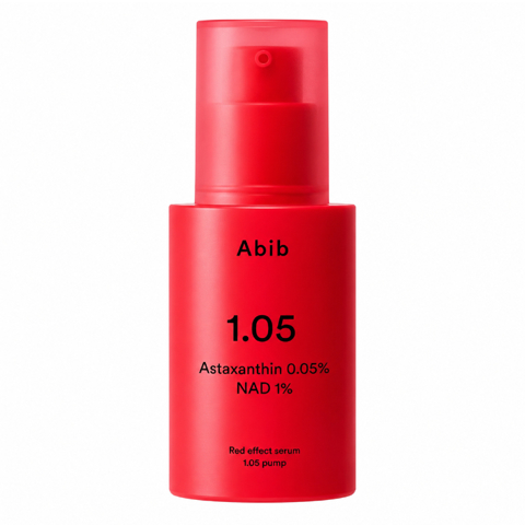 ABIB RED EFFECT SERUM 1.05 PUMP ASTAXANTHIN 0.05% NAD 1% (30ml)