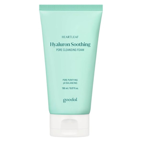 GOODAL HEARTLEAF HYALURON SOOTHING PORE CLEANSING FOAM (150ml)