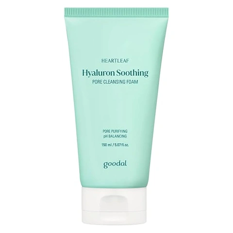 GOODAL HEARTLEAF HYALURON SOOTHING PORE CLEANSING FOAM (150ml)