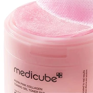 MEDICUBE PDRN PINK COLLAGEN TONING GEL TONER PAD (120ml, 70pads)