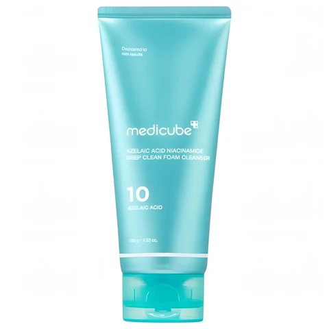 MEDICUBE AZELAIC ACID NIACINAMIDE DEEP CLEAN FOAM CLEANSER (120g)