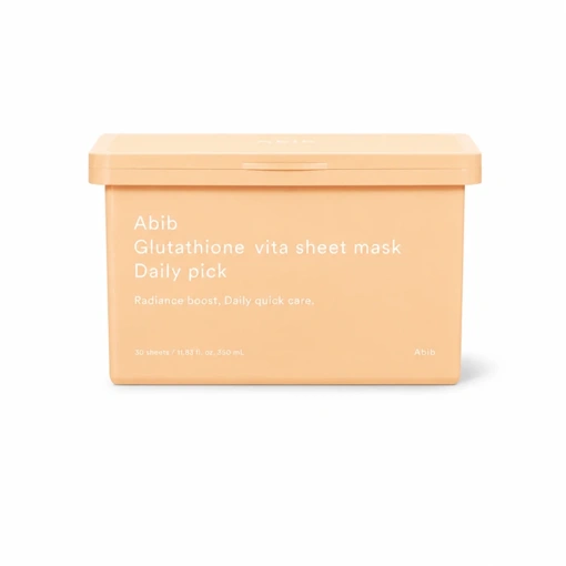 ABIB GLUTATHIONE VITA SHEET MASK DAILY PICK (350ml, 30sheets)