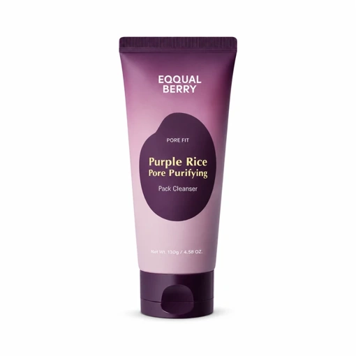 EQQUALBERRY PURPLE RICE PORE PURIFYING PACK CLEANSER (130g)