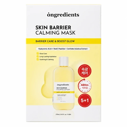 ONGREDIENTS SKIN BARRIER CALMING MASK (27ml×6ea)