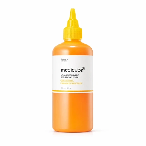 MEDICUBE KOJIC ACID TURMERIC RESURFACING TONER (250ml)