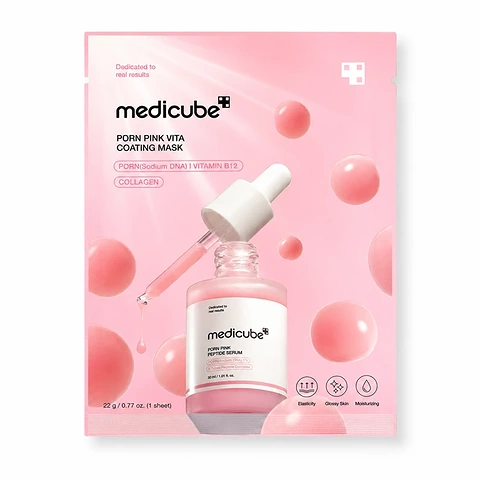 MEDICUBE PDRN PINK VITA COATING MASK (22g×10ea)