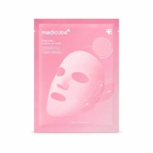 MEDICUBE PDRN PINK TENSION UP MASK (34g×4ea)