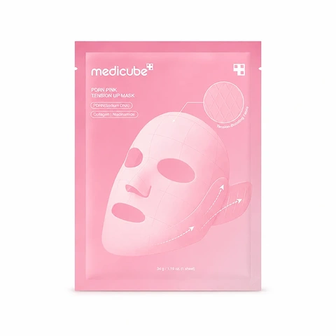 MEDICUBE PDRN PINK TENSION UP MASK (34g×4ea)