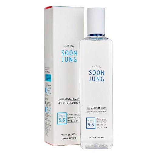 [SALE] ETUDE HOUSE SOON JUNG PH 5.5 RELIEF TONER 350ml