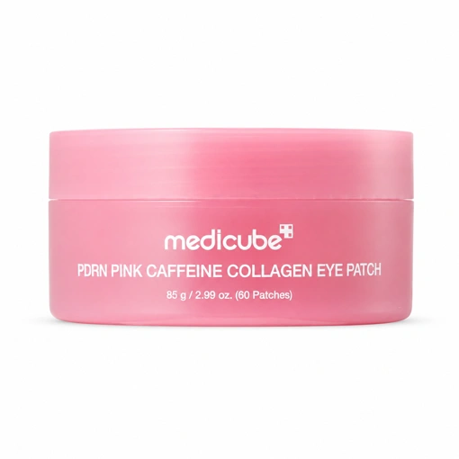 MEDICUBE PDRN PINK CAFFEINE COLLAGEN EYE PATCH (85g, 60ea)