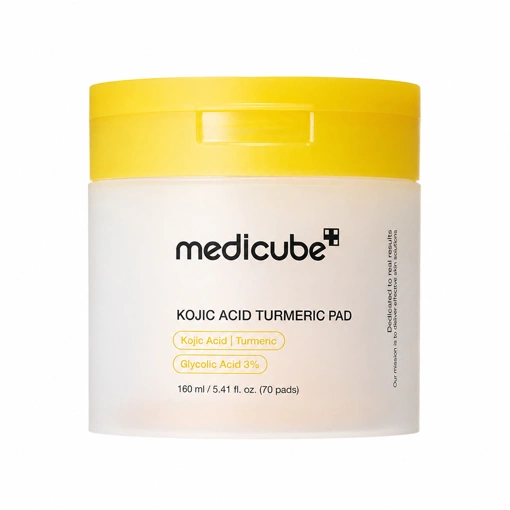 MEDICUBE KOJIC ACID TURMERIC PAD (160ml, 70ea)
