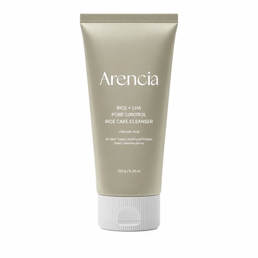 ARENCIA RICE + LHA PORE CONTROL RICE CAKE CLEANSER (150g)