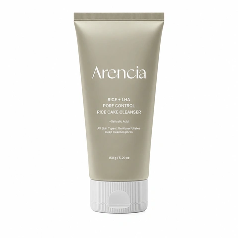 ARENCIA RICE + LHA PORE CONTROL RICE CAKE CLEANSER (150g)