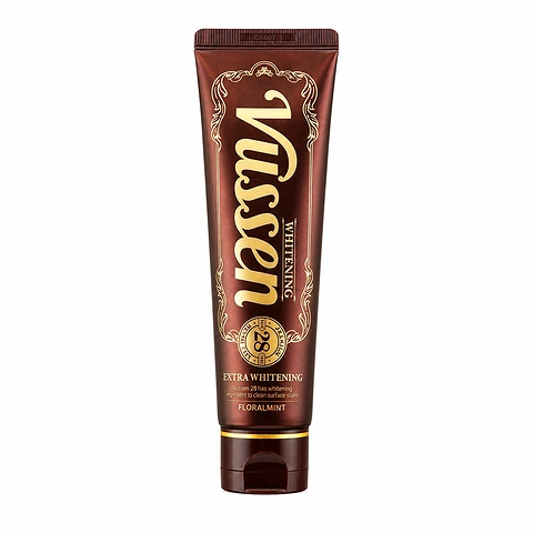 VUSSEN 28 ADVANCED TEETH WHITENING PASTE FLORAL MINT (80g)
