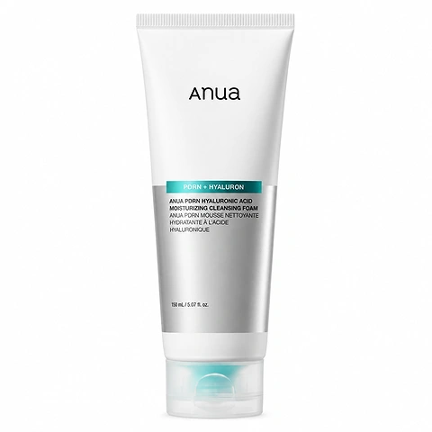 ANUA PDRN HYALURONIC ACID MOISTURIZING CLEANSING FOAM (150ml)