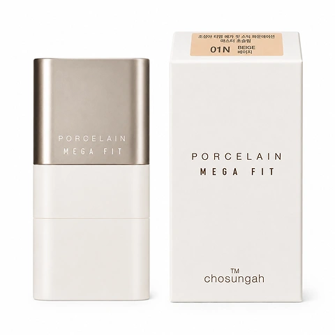 CHOSUNGAH TM MEGA FIT STICK FOUNDATION MASTER PORCELAIN 01N BEIGE (16g)