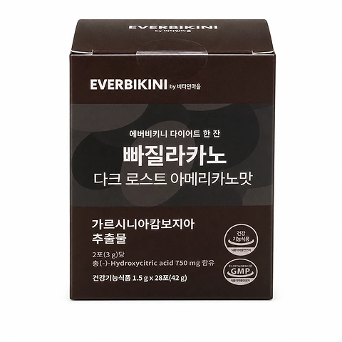 EVERBIKINI PPAJILLACANO DARK ROAST AMERICANO (1,5g×28ea)
