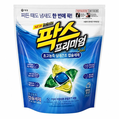 AEKYUNG PAX PREMIUM 5 IN 1 INDOOR DRYING CAPSULE DETERGENT (27ea)