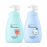 GOONGBE KIDS WASH DUO SET (300ml+300ml)