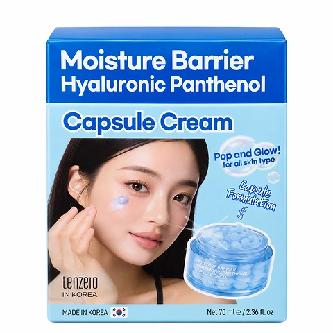 TENZERO HYALURONIC PANTHENOL CAPSULE CREAM (70ml)